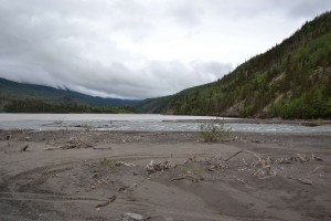 Copper River, heading down into the canyon from O'Brien Creek