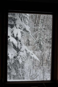 Snow, 4 October 2014.