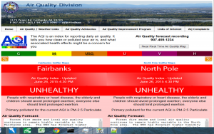air quality 27 June 2015