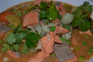 Thai Red Salmon Chowder